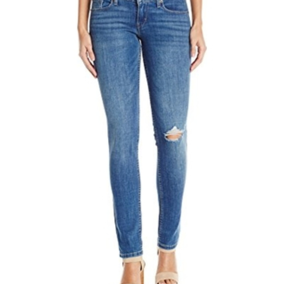 SOLD Levi's 524 Skinny Jeans Indigo Sz 4 x 32 - Picture 7 of 7